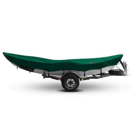 Eevelle Boat Cover DRIft BOAT, Outboard Fits 19ft L up to 96in W Green WSDFT1996B-HTR